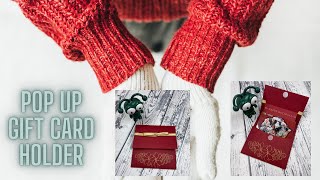 Pop Up Gift Card holder