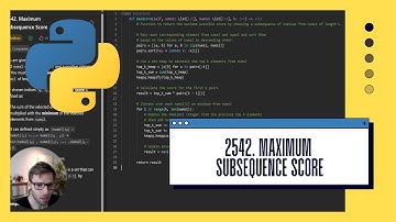Maximum Subsequence Score 2542 - Deep Dive into Algorithmic Problem Solving with Python