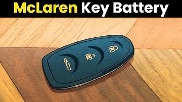 How To Change McLaren MP4 12C Spider Key Fob Battery (Step by Step Guide)