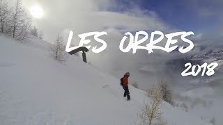SNOWBOARD Les Orres, Février 2018