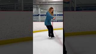 Quick tips for a T Stop on ice #learnskating #detroit #stops #skatingforbeginners #howto #howtoskate