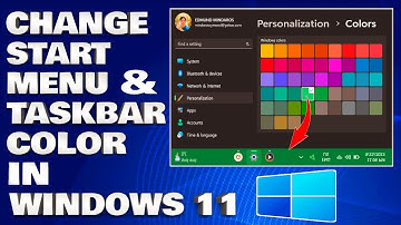 How To Change Start Menu and Taskbar Color in Windows 11 [Guide]