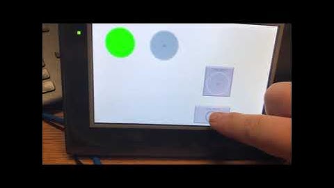 Connect an EA9-T7CL-R C-More HMI to a Modicon Compact 984 with Modbus