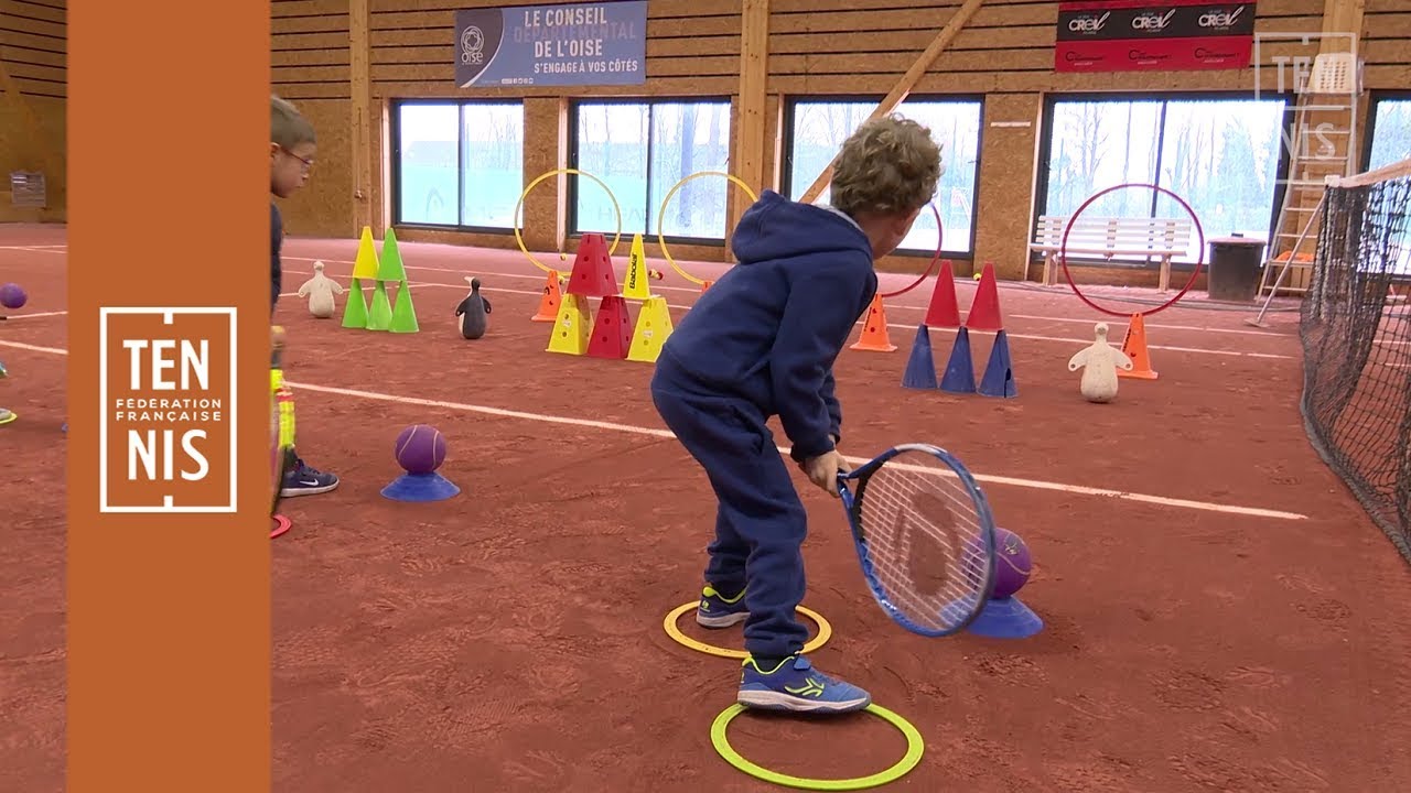 Galaxie Tennis 3-4 ans - La technique : les premières notions