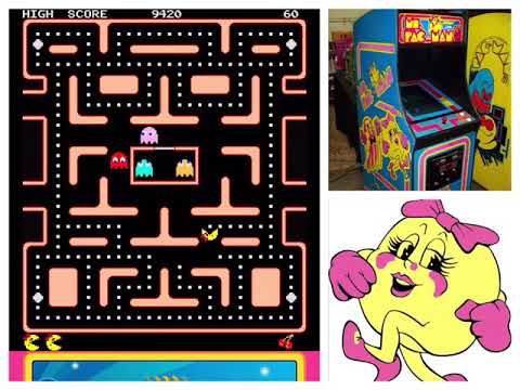 Ms Pac-Man Arcade 1981 available either on IPhone or IPad!