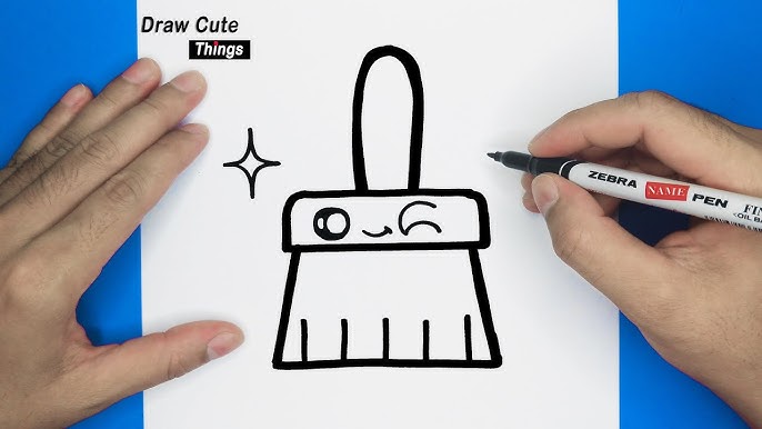 HOW TO DRAW CUTE FRIES ,STEP BY STEP, DRAW Cute things 