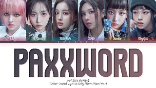 NMIXX PAXXWORD Lyrics (Color Coded Lyrics)