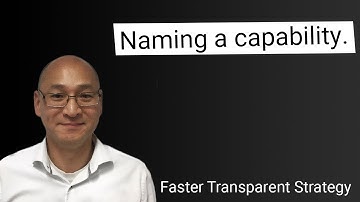 Naming a Capability in Capability-Based Planning