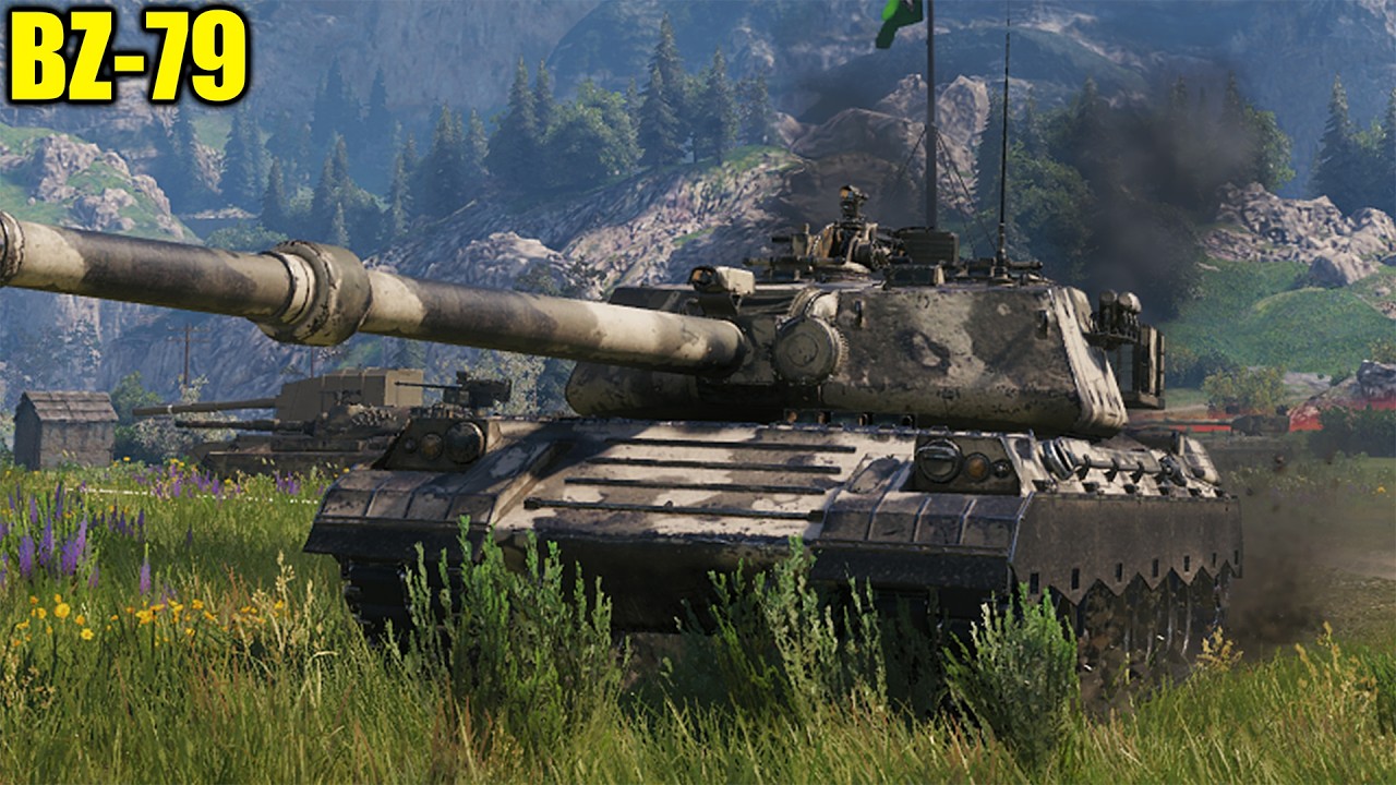 BZ-79 Rampage: 13.6K DMG Epic Win! | WoT Replay