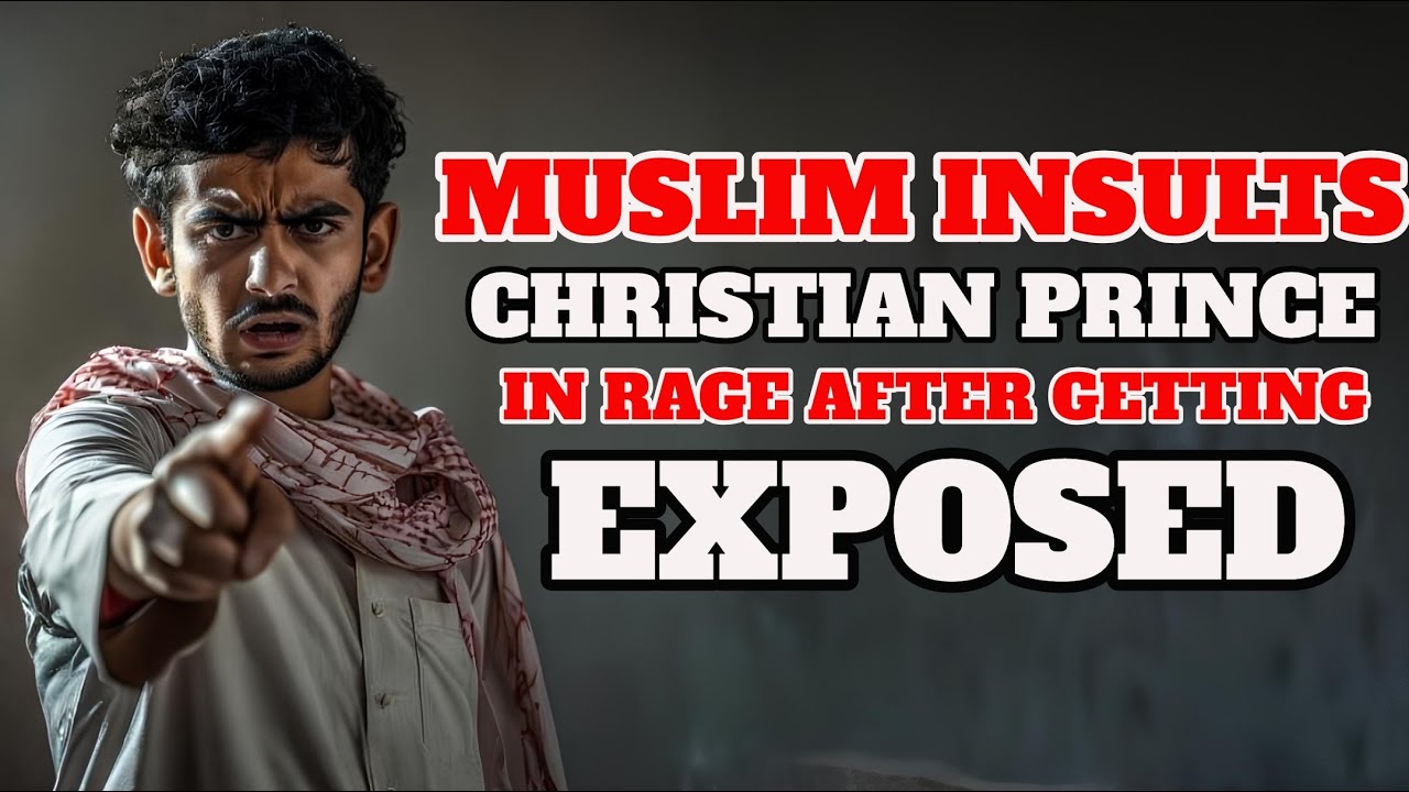 Angry Muslim Insults Christian Prince After Failing in Islam Debate