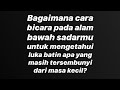 CARA MENGETAHUI Luka Batin Yang Terpendam CARA MENGETAHUI Luka Batin Yang Terpendam