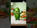 3d animation-vegetables.#tomato#cucumber#carrot#ai