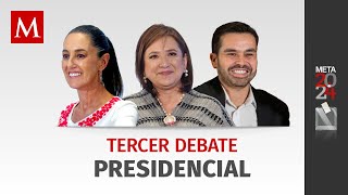 🔴 EN VIVO: Tercer Debate Presidencial 2024 en México. Postdebate #envivo #debatepresidencial2024