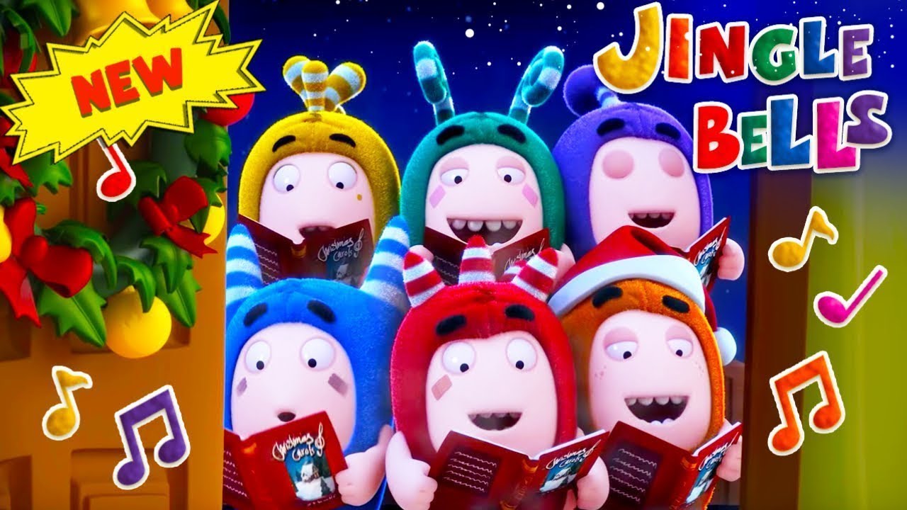 Oddbods | NATAL 2019 | BABY BODS MENYANYIKAN JINGLE BELLS | Kartun Lucu Untuk Anak