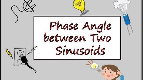 Phase Angle between two sinusoids in Bangla