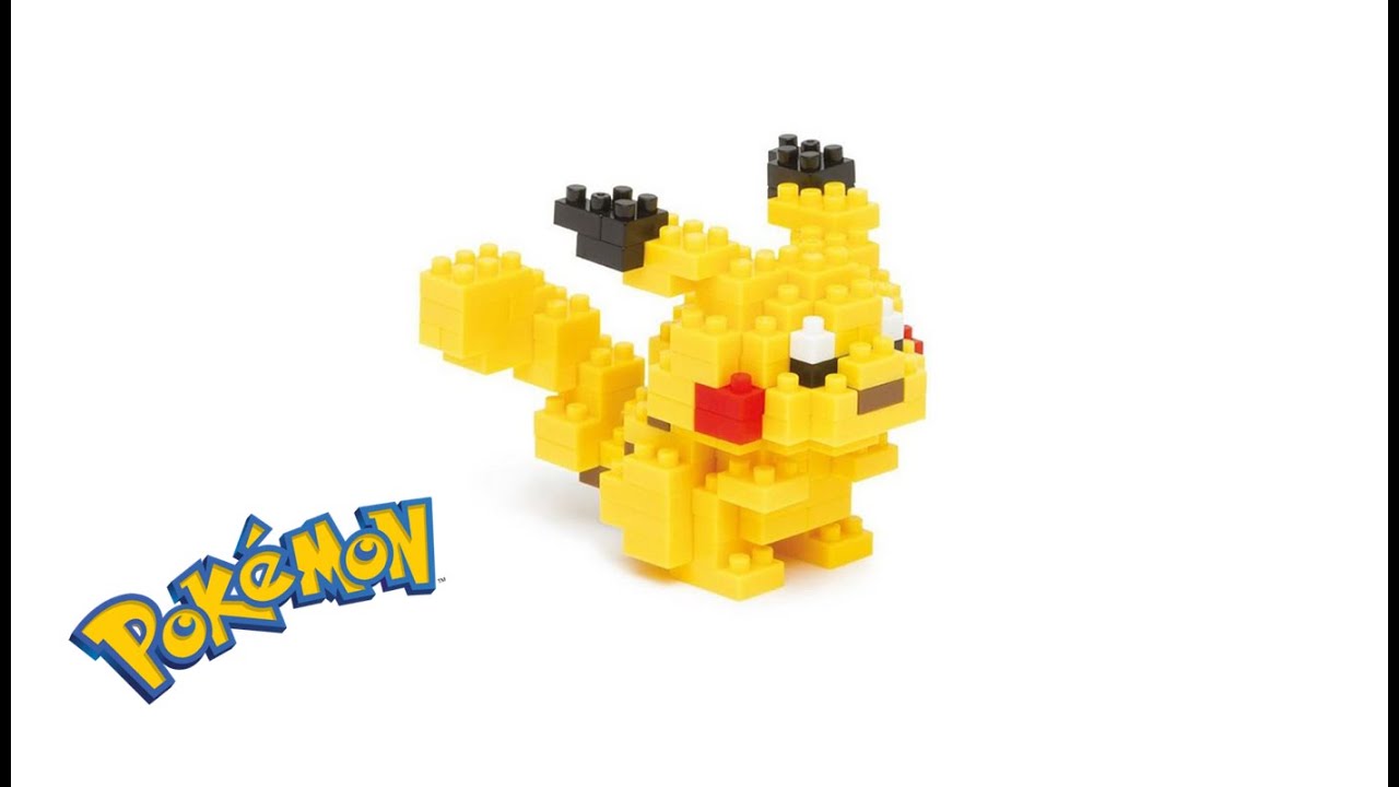 pikachu lego directions