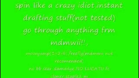 GREAT HACKING CODES FOR MARIO KART WII