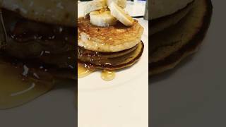 Banana pancake breakfast