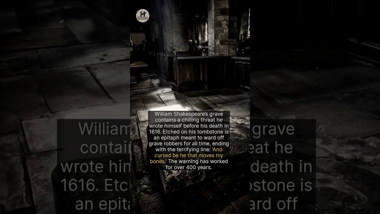 Why Shakespeare Cursed His Own Grave