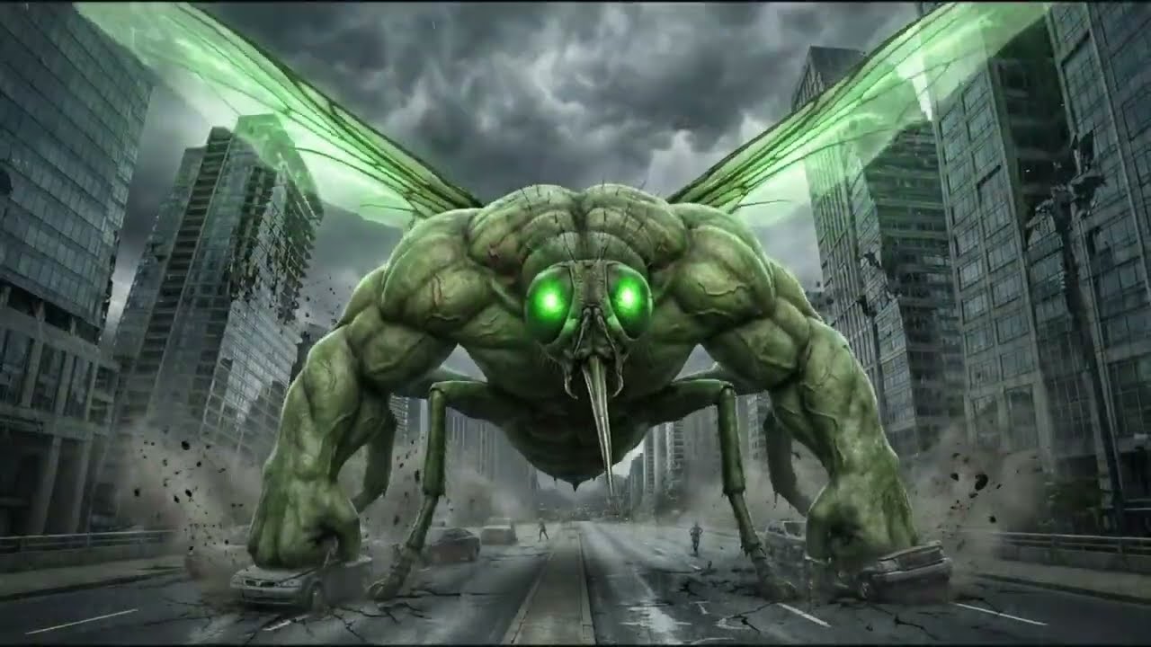 Six-Legged Insects Transform into Giant Monsters | Mosquito & Cricket Evolution