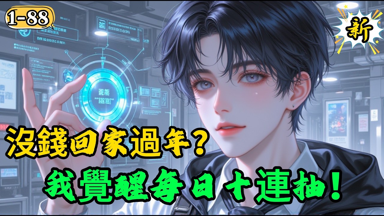 【新】《沒錢回家過年？我覺醒每日十連抽》【都市腦洞 都市 系統 神豪 多女主】