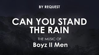 Can You Stand The Rain  Boyz Ii Men