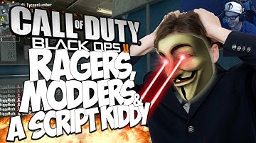 RAGERS, MODDERS & A SCRIPT KIDDIE "BO2 GUN GAME TROLLING" "XBOX ONE" #26