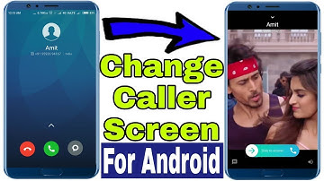 Change Caller Screen || Modify Your Android Caller Screen || Change Caller Background