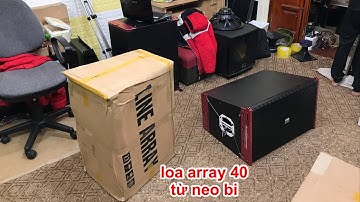 loa Array 1 cặp cũng bán . cho các bác nhà rộng hoặc chơi sân vườn lh DVH 0363553277