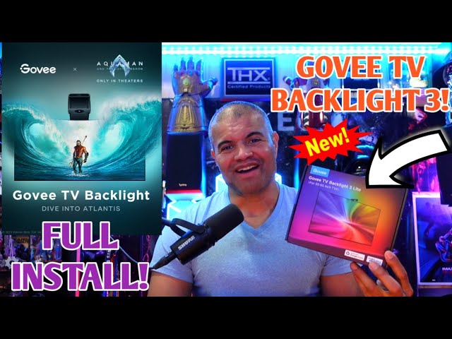  Govee TV Backlight 3 Lite with Fish-Eye Correction