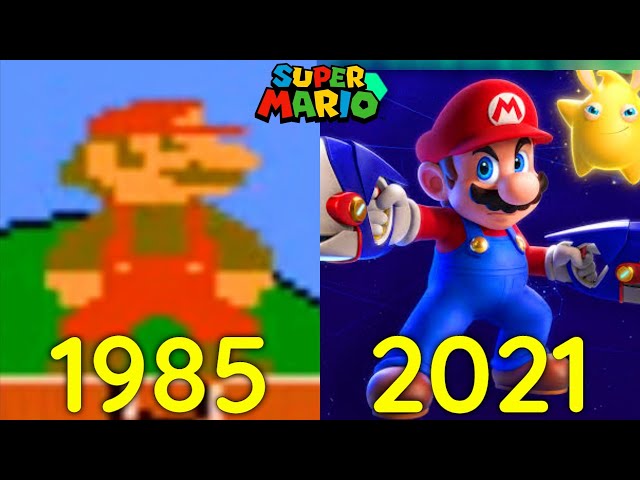 Evolution of Bowser in 2D Super Mario Games (1985-2021) 