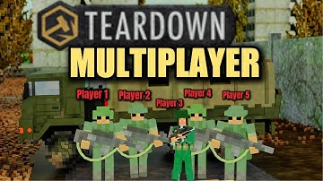 📖 Teardown Multiplayer BETA Showcase – The Future of Sandbox War?