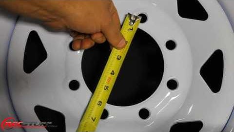 How To Measure The Bolt Pattern Of An 8-Lug Trailer Wheel