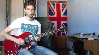 Video thumbnail of "Camel-Long Goodbyes(solo,cover)"