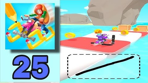 Scribble Rider - All Levels Gameplay, New iOS Android Games