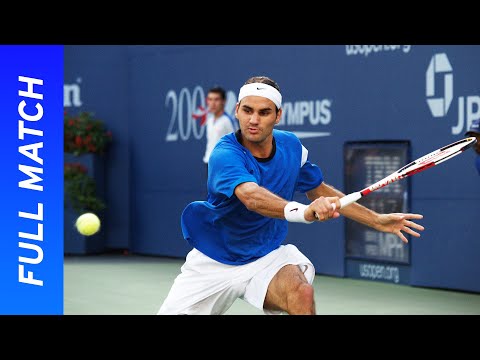 Roger Federer vs Andre Agassi in a five-set thriller! | US Open 2004 Quarterfinal