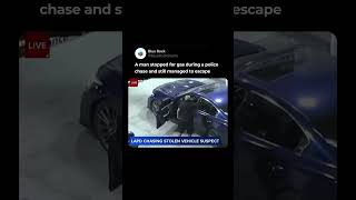 The Police Chase with a Gas Station Stop