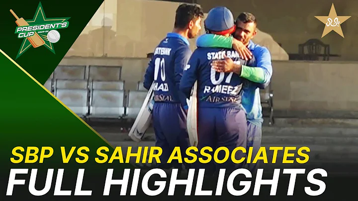 Full Highlights | SBP vs Sahir Associates - President's Cup Grade-I 2025-26 | PCB | M2V1K
