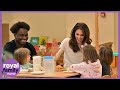 Duchess of Cambridge Serves Breakfast to Nursery Children