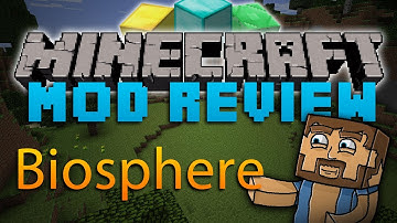 Biosphere 1.3.2 - Minecraft Mod Review