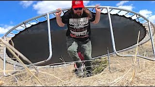 OUR TRAMPOLiNE BLEW AWAY!!!