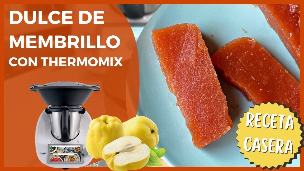 MEMBRILLO CASERO con THERMOMIX✅​ | Cómo hacer el MEJOR 🤩​ DULCE de MEMBRILLO con SÓLO 2 INGREDIENTES