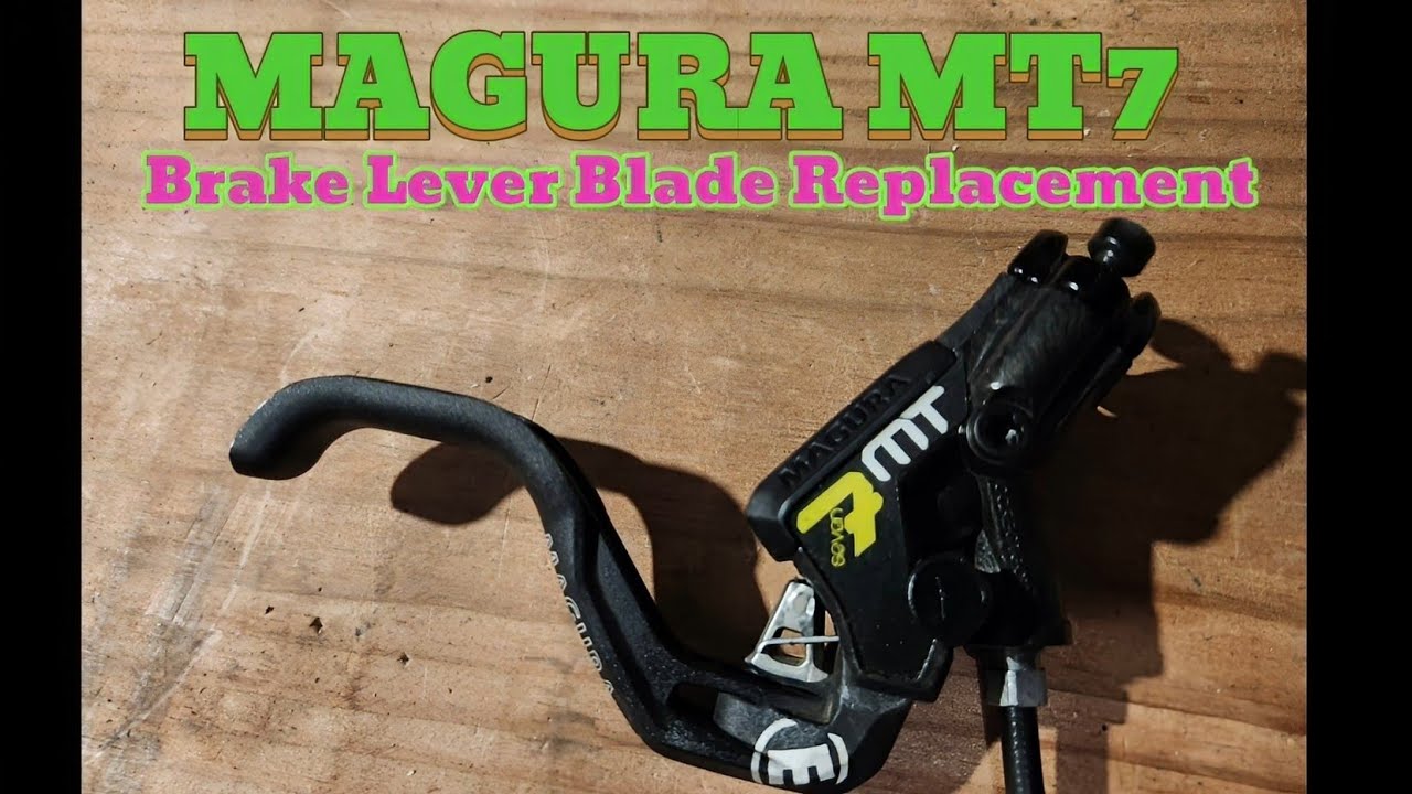 Magura MT7 Brake Lever Blade Replacement: MTB Repair #mtb