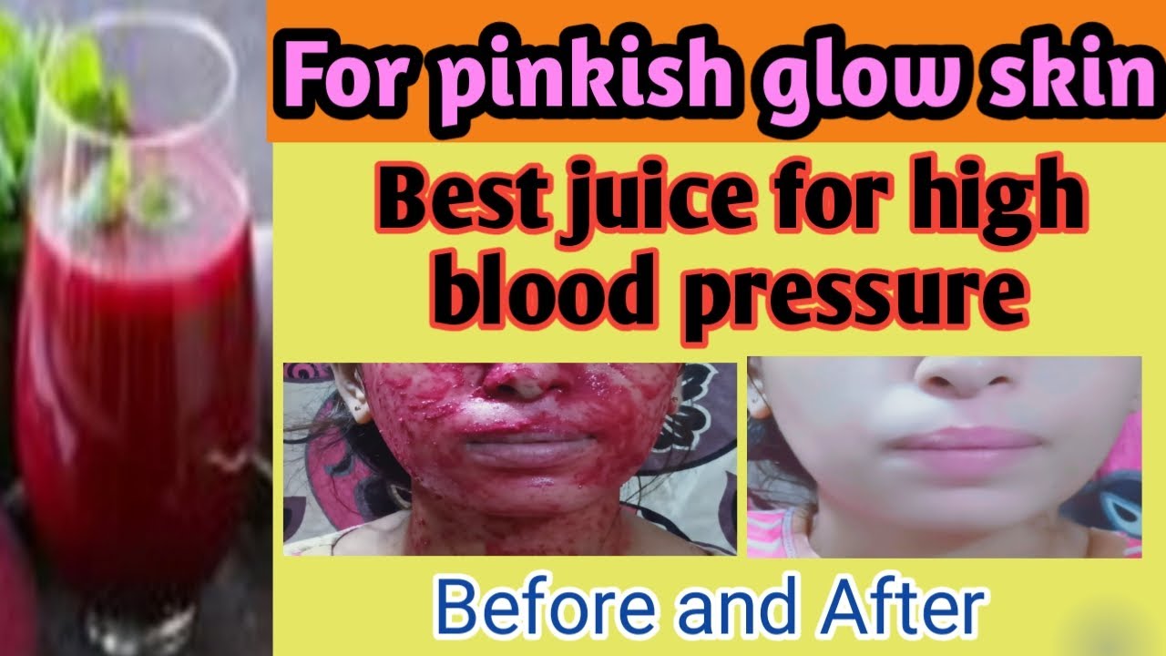 Get pinkish glow skin