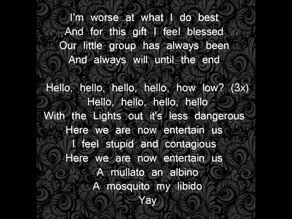 Nirvana Smells Like Teen Spirit [Lyrics] YouTube