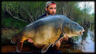 Des touches dans "17 mètres de fond". Session carpe au lac du Diable...