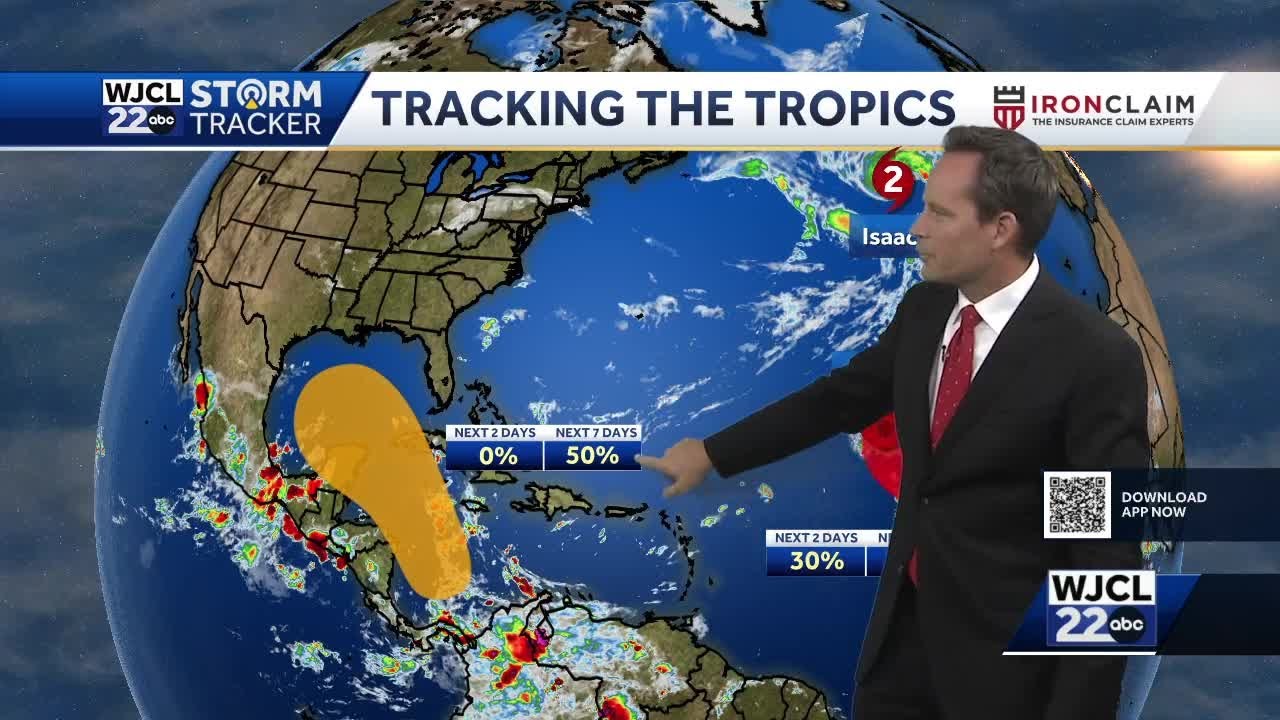 Tracking the tropics and possible development in the week ahead - YouTube
