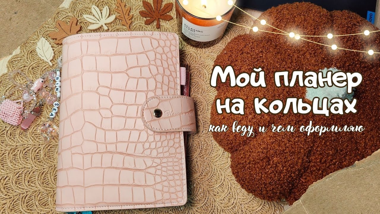 Мой планер на кольцах | Мой ежедневник | Оформляю развороты | Мое планирование | Plan with me