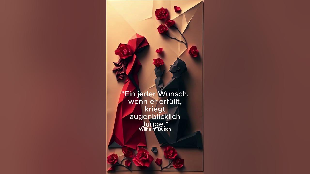 Ein Jeder Wunsch Wenn Er Erfüllt Kriegt Augenblicklich Junge Bedeutung www.youtube.com