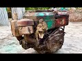 Old D10 diesel engine fully restoration | Restore and repair old D10 diesel engine